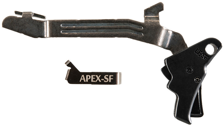 Apex Tactical 102117 Action Enhancement  Black Dropin Trigger Compatible wGlock 4343X48 Right Hand - 102117