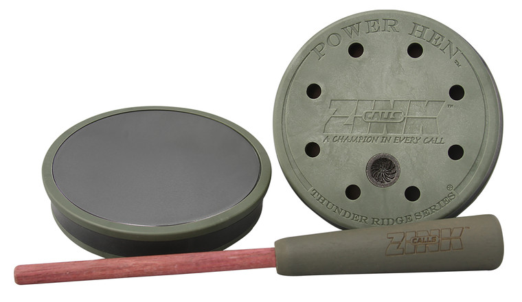 ZINK ZNKZNK303 Thunder Ridge  Friction Call Turkey Sounds GreenPurple WoodSlate - ZNKZNK303