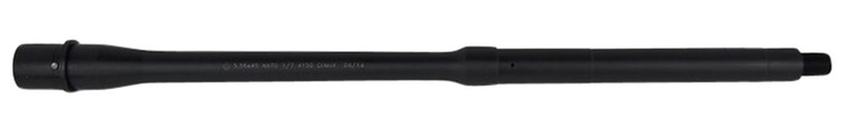 Ballistic Advantage BABL556015M Modern Series  5.56x45mm NATO 16 Black QPQ Finish 4150 Chrome Moly Vanadium Steel Material Midlength with Government Profile for AR15 - BABL556015M