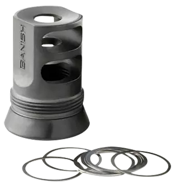 Banishsilencer Central 4673 Muzzle Brake  Banish 30 Gold46 58x24 - 4673