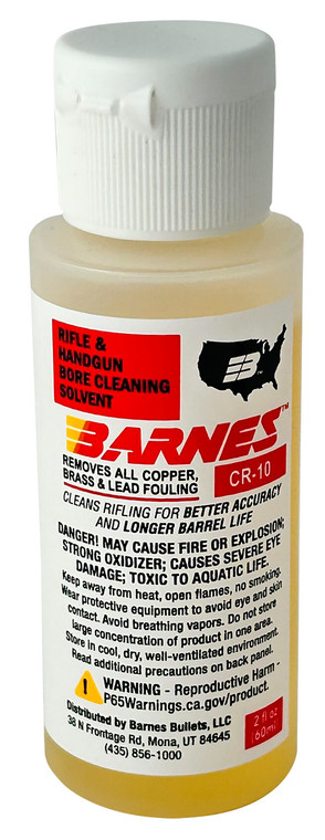 Barnes Bullets 30756 CR10 Bore Cleaner 2 oz Squeeze Bottle - 30756