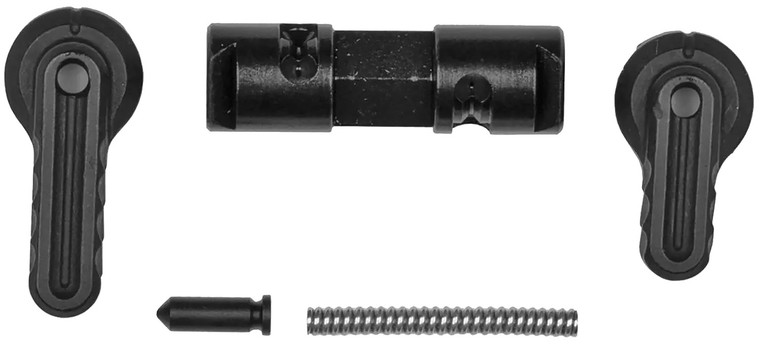 Battle Arms Development BADASSPRO BadAssPro Reversible Safety Selector Black Phosphate Steel Ambidextrous 9060 degree for SW MP1522 - BADASSPRO