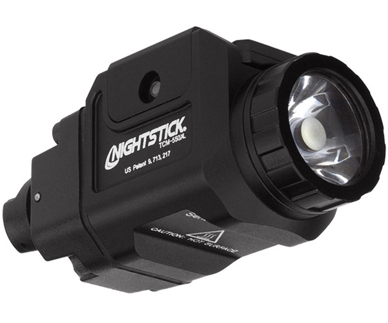 Nightstick TCM550XL Compact WeaponMounted Light  Black Anodized 550 Lumens White LED - TCM550XL