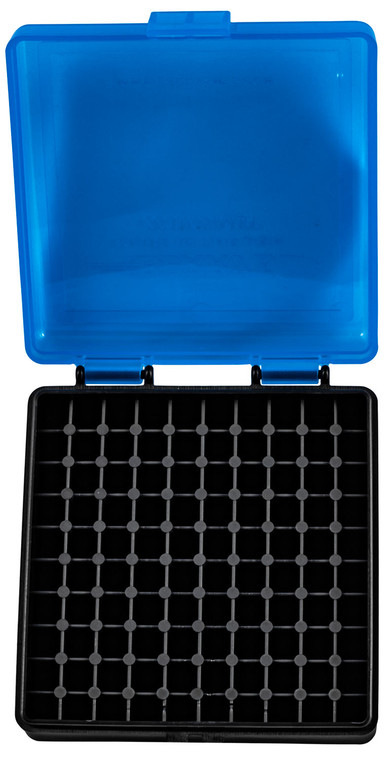 Berrys 83500 Ammo Box  22 LR BlueBlack Polypropylene 100rd - 83500
