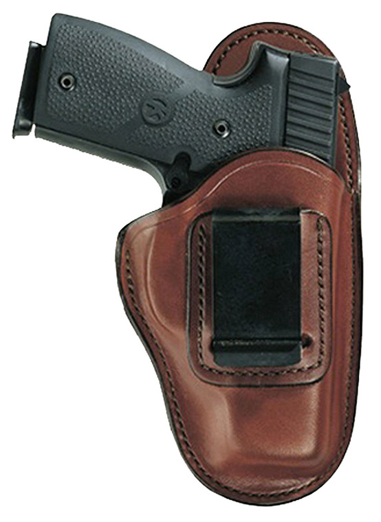 Bianchi 19221 100 Professional  IWB Size 01 Tan Leather Belt Clip Fits Ruger LCRSW J Frame 2 Left Hand - 19221