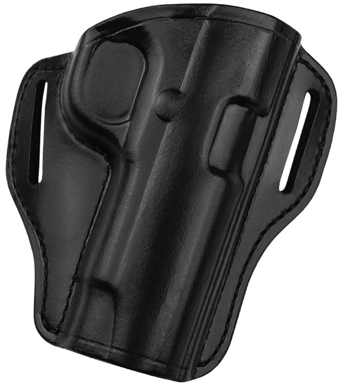 Bianchi 25018 57 Remedy  OWB Size 10 Black Leather Belt Slide Fits Colt 1911 Government Right Hand - 25018