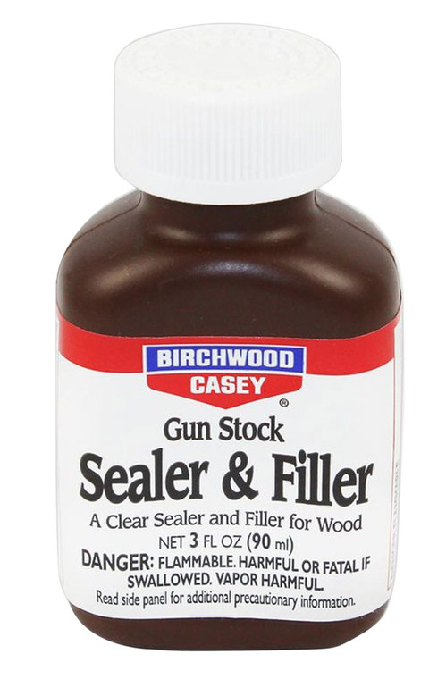 Birchwood Casey 23323 Gun Stock Sealer  Filler  3 oz. Bottle - 23323