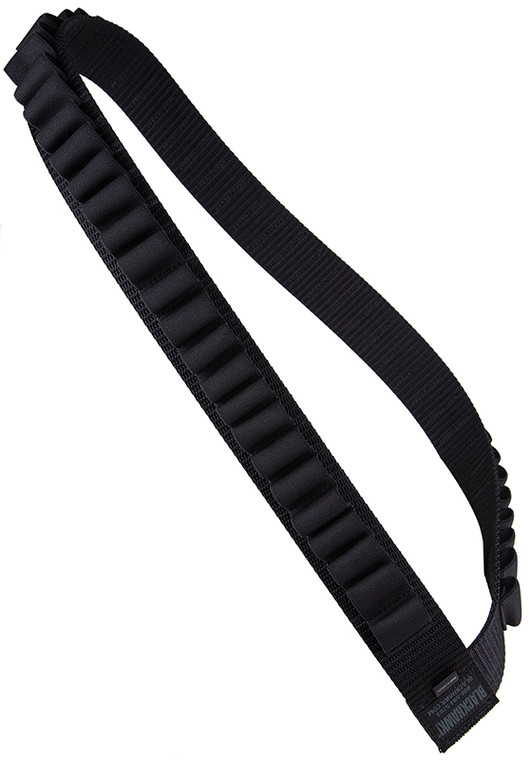 Blackhawk 43SB55BK Shotgun Bandoleer  Black Nylon Capacity 55rd Shotgun Over The Shoulder Mount - 43SB55BK