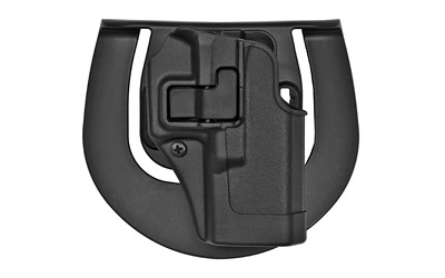 Blackhawk 410502BKR Serpa CQC  OWB Size 02 Matte Black Polymer Belt LoopPaddle Compatible wGlock 1923323645 Right Hand - 410502BKR