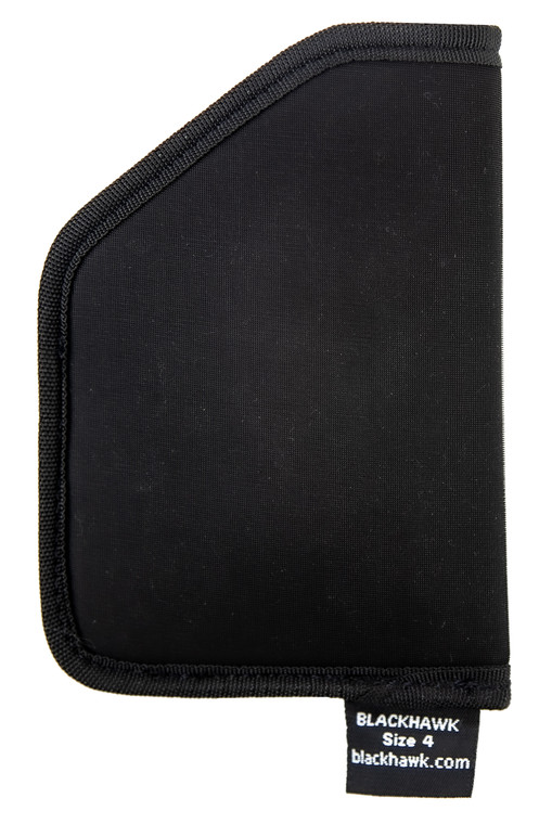 Blackhawk 40TP04BK TecGrip  Pocket Size 04 Black Laminate Compatible wGlock 4243 Ambidextrous - 40TP04BK
