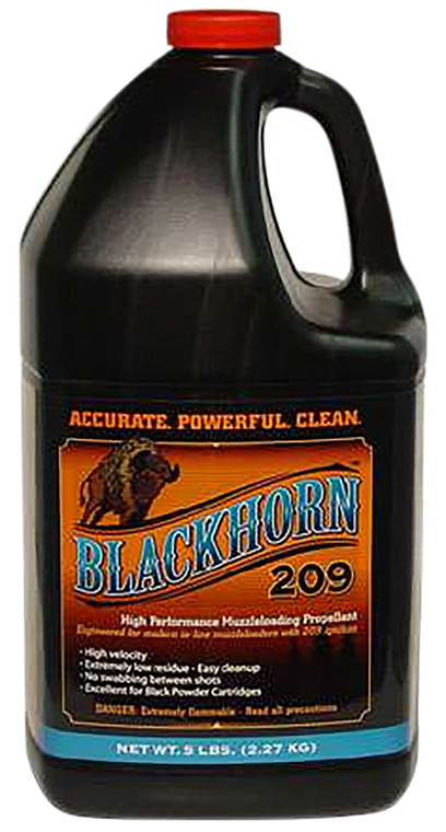 Winchester Powder BLACKHORN Muzzleloader Powder Blackhorn 209 5 lbs - BLACKHORN