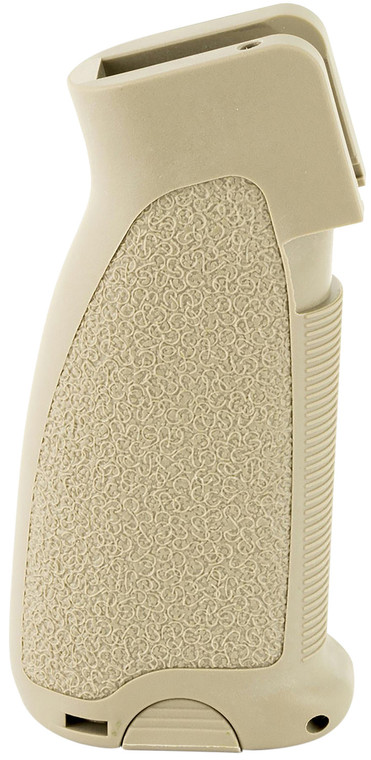 BCM GFGMOD0FDE BCMGunfighter Grip Mod 0 Made of Flat Dark Earth Polymer With Storage Compartment for ARPlatform - GFGMOD0FDE