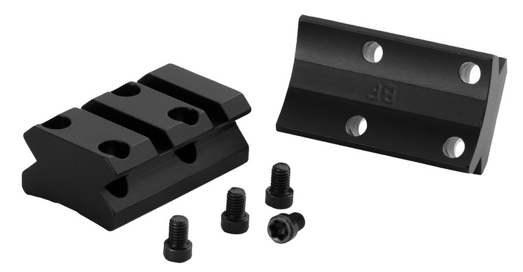 Browning 12554 XBolt WeaverStyle TwoPiece Scope Base  Matte Black - 12554