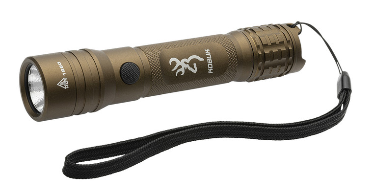 Browning 3711260 Kobuk Flashlight  Burnt Bronze 152000 Lumens White Nichia LED - 3711260