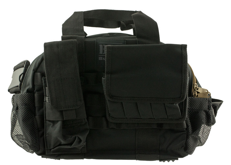 Bulldog BDT940B BDT Tactical Range Bag Black Finish Colorized Zipper - BDT940B