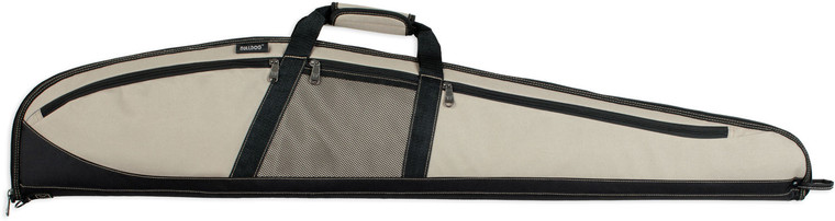 Bulldog BD220 Plus Rifle Case 48 Taupe with Black Trim WaterResistant Nylon - BD220