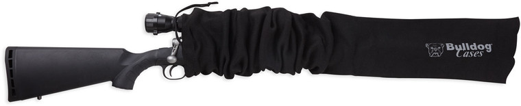 Bulldog BD152 Gun Sock  52 Oversized Scoped Rifle  Moisture Resistant Black - BD152