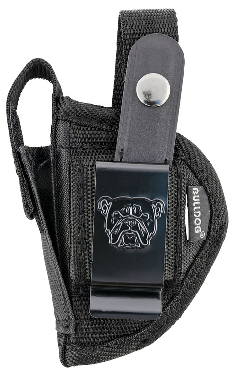 Bulldog FSN1 Extreme  OWB Black Nylon Belt LoopClip Fits Ruger LCPBeretta 21 Bobcat Ambidextrous - FSN1