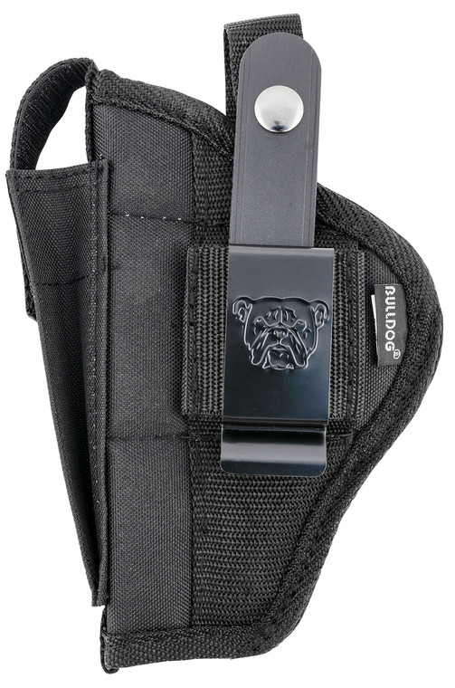Bulldog FSN7 Extreme  OWB Black Nylon Belt LoopClip Fits SW MP24  Standard AutoGlock 19 Ambidextrous - FSN7