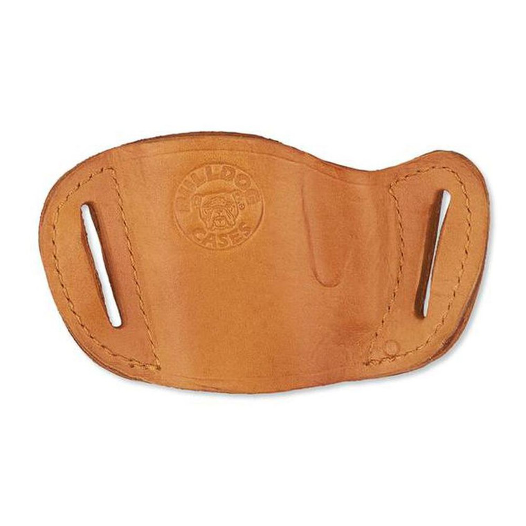 Bulldog MLTL Molded  OWB Tan Leather Belt Slide Fits Glock Fits Ruger P85 Fits SW MP 40 Right Hand - MLTL