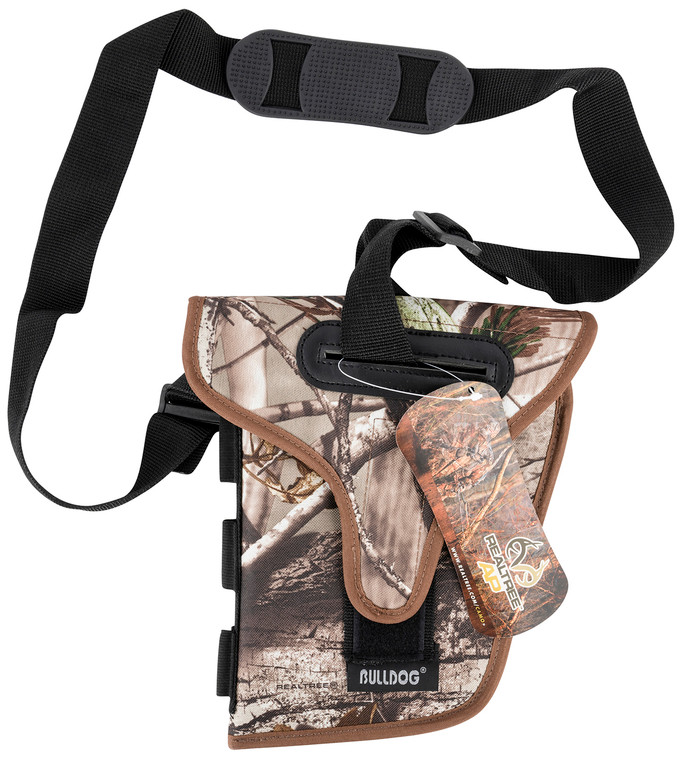 Bulldog DCBAN6 Bandolier  Shoulder Realtree APHD Fits 5.506.50 Barrel Belt 1.50 Wide Ambidextrous - DCBAN6