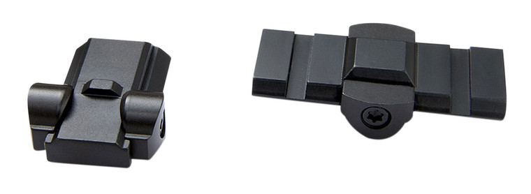 Burris 410990 RugertoWeaver Base Adapter  Matte Black - 410990