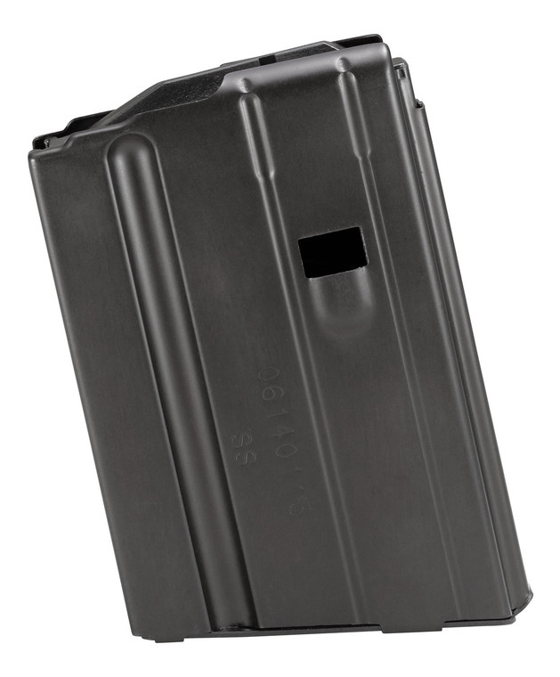 DuraMag 1062041175CPD SS  10rd 7.62x39mm for AR15 Black w Black Follower Detachable - 1062041175CPD