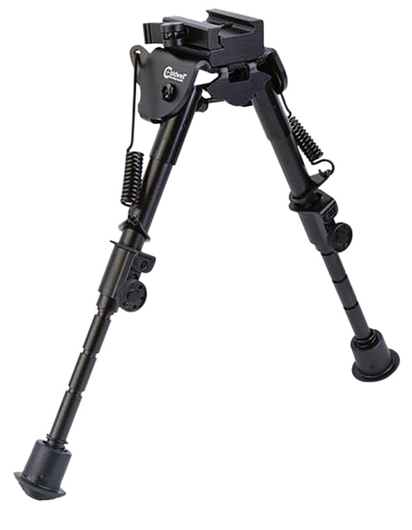 Caldwell 110140 Pic Rail XLA Fixed Bipod 69 Vertical Adjustment Black Aluminum - 110140