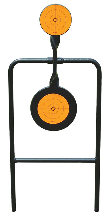 Caldwell 133565 Plink n Swing Double Spin Target Handgun Steel BlackOrange Impact Enhancement Motion 4.25 - 133565 Caldwell 133565 Plink n Swing Double Spin Target Handgun Steel BlackOrange Impact Enhancement Motion 4.25 - 133565