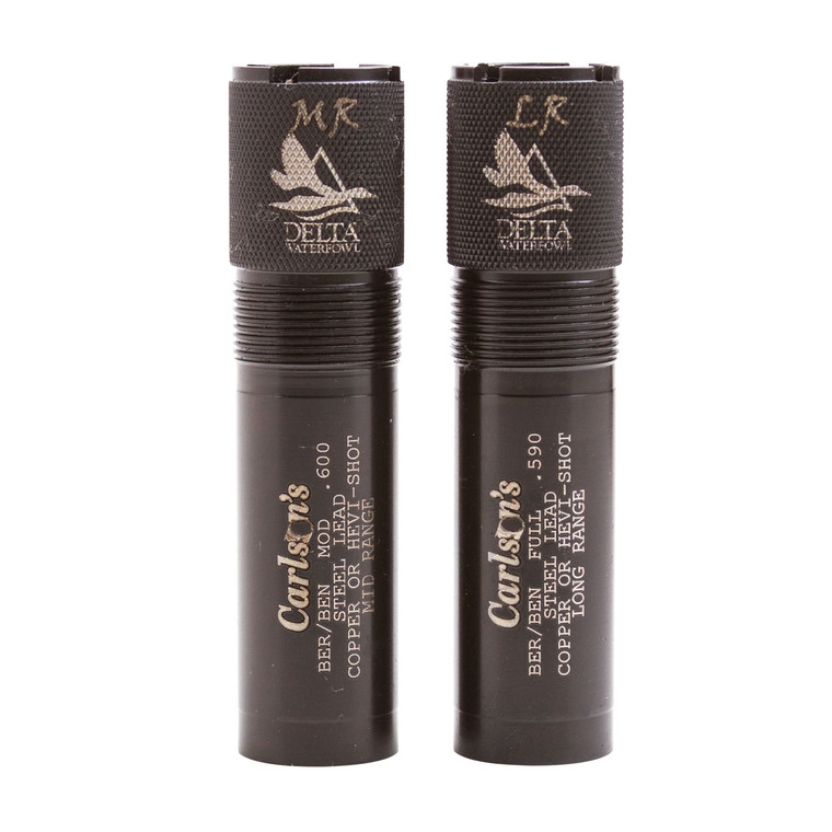 Carlsons Choke Tubes 07111 Delta Waterfowl  BerrettaBenelli Mobil 20 Gauge MidLong Range 174 Stainless Steel - 7111