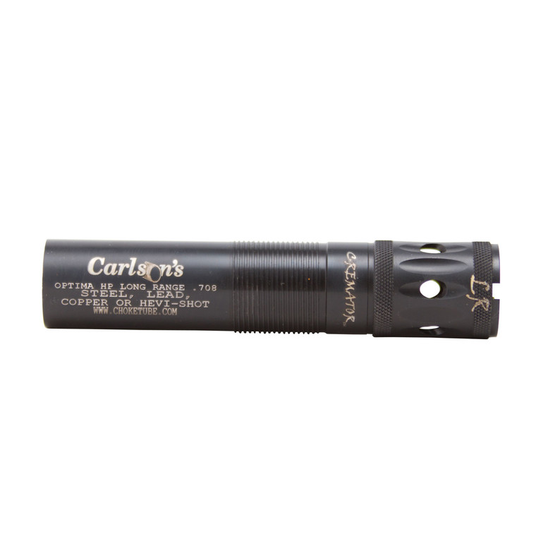 Carlsons Choke Tubes 11567 Cremator  Beretta Optima HP 12 Gauge Long Range Ported 174 Stainless Steel - 11567