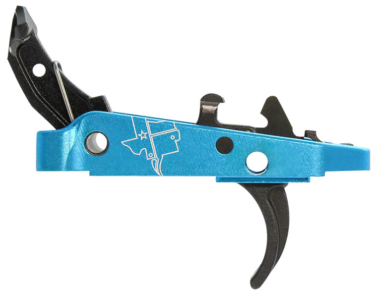 CMC Triggers 47501 DropIn Trigger Group 2.0 SingleStage Curve with 3.50 lbs Draw Weight Black with Blue Housing Fits AK47 - 47501