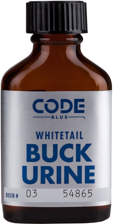 Code Blue OA1003 Buck Urine  Deer Attractant 1oz Bottle - OA1003