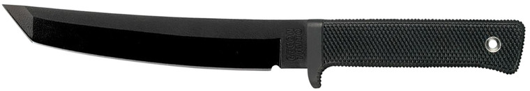 Cold Steel CS49LRT Recon  7 Fixed Tanto Plain Black TuffEx Finish SK5 Steel BladeBlack KrayEx Handle Includes Sheath - CS49LRT