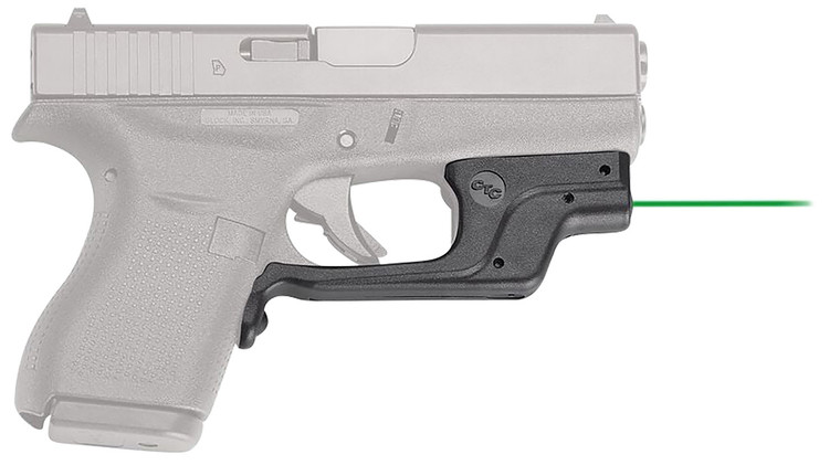 Crimson Trace 0146301 LG443G Green Laserguard  Black Glock 424343X48 - 146301
