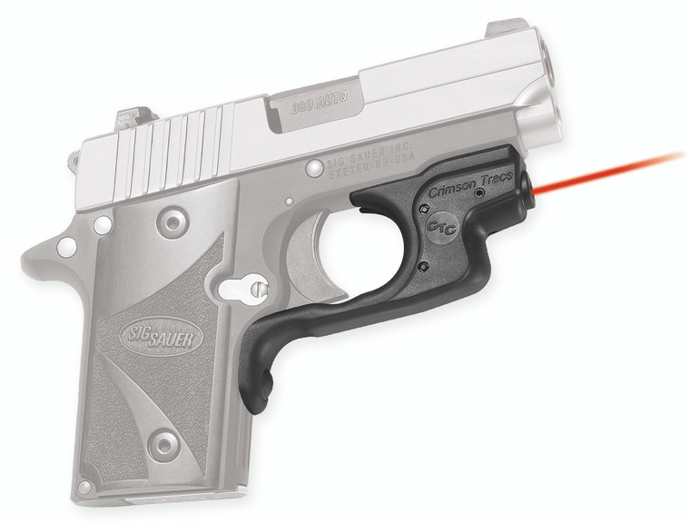 Crimson Trace 0170701 LG492 Laserguard  Black Red Laser Sig Sauer P238  P938 - 170701