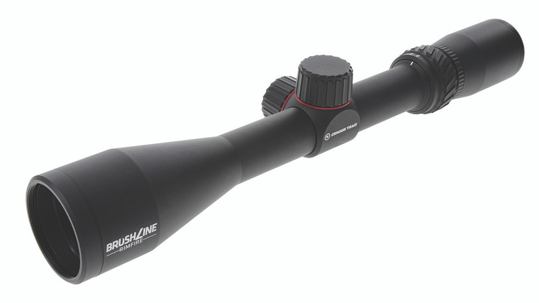 Crimson Trace 0101580 Brushline  Black Anodized 39x40mm 1 Tube BDC Rimfire Reticle - 101580