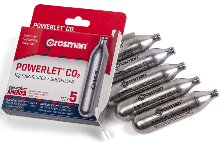 Crosman 231B Powerlet CO2 12 Grams 5 Pack - 231B