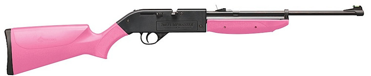 Crosman 760P 760 Pumpmaster Pump Air Rifle Pump 177 181 Shot Black Black Receiver Pink - 760P