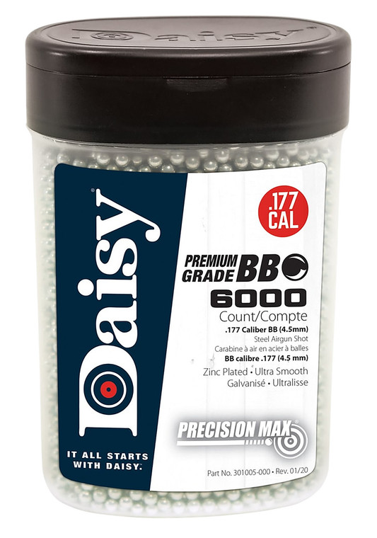 Daisy 980060444 PrecisionMax Premium 177 ZincPlated Steel 6000Bottle - 980060444 Daisy 980060444 PrecisionMax Premium 177 ZincPlated Steel 6000Bottle - 980060444