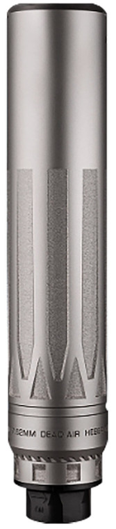 Dead Air NOMADLTIXCXENOSIL Nomad LTI XC Xeno Silver 7.62mm Silencer w Xeno Adapter  DA124 Omni Brake - NOMADLTIXCXENOSIL