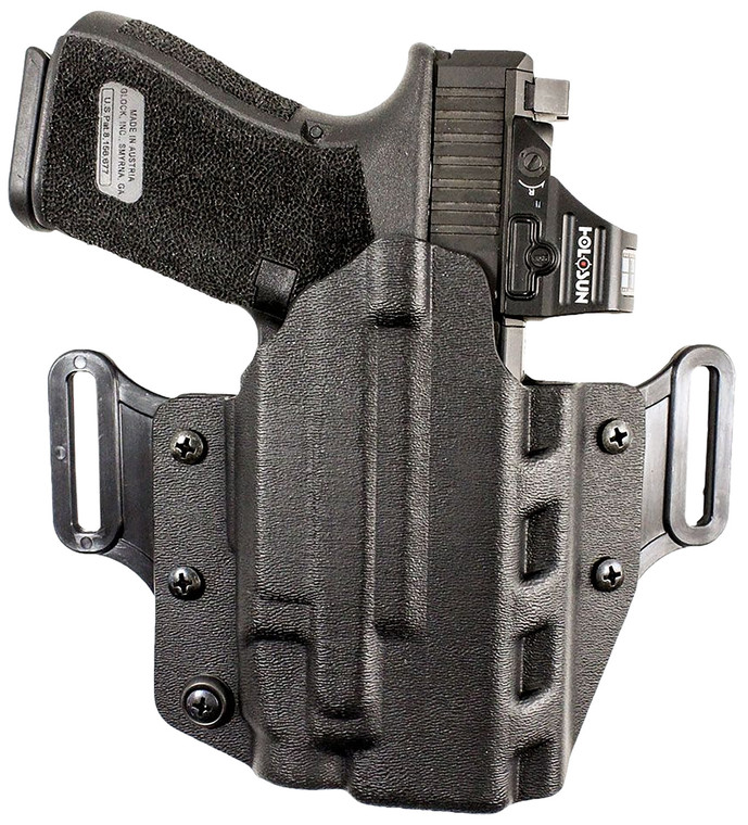 DeSantis Gunhide 195KA6VZ0 Veiled Partner  OWB Black Glock 19233245 Ambidextrous - 195KA6VZ0