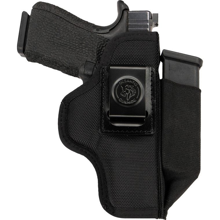 DeSantis Gunhide N87BJ77Z0 Pro Stealth  IWB Black Nylon Belt Clip Fits Springfield XDSpringfield XDE Springfield Mod.233.30 Barrel Ambidextrous - N87BJ77Z0