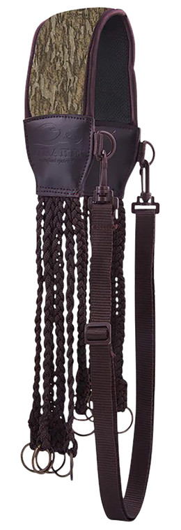 Drake Waterfowl DW4110006 Game Tote Heavy Load 12 Slip Ring Straps Mossy Oak Bottomland Neoprene Shoulder Strap Waist Strap - DW4110006