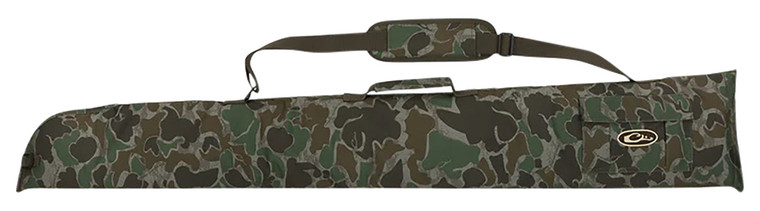 Drake Waterfowl DW3110037 SideOpening Shotgun Case Exterior Choke Tube Pocket Carry HandlesAdj. Strap Hanging DRing - DW3110037