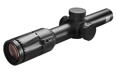 Eotech VDU18SFHC3G Vudu SFP Black Hardcoat Anodized 18x 24mm 30mm Tube Illuminated Green HC3 MOA Reticle Features Throw Lever - VDU18SFHC3G