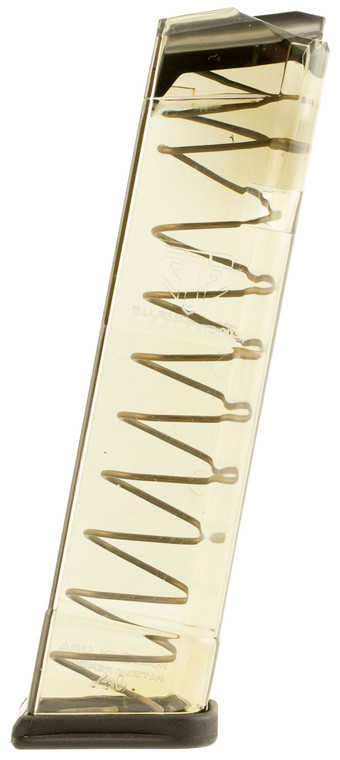 ETS Group GLK22140 Pistol Mags Competition Legal 19rd 40 SW Compatible wGlock 2223242735 Gen14 Clear Polymer - GLK22140