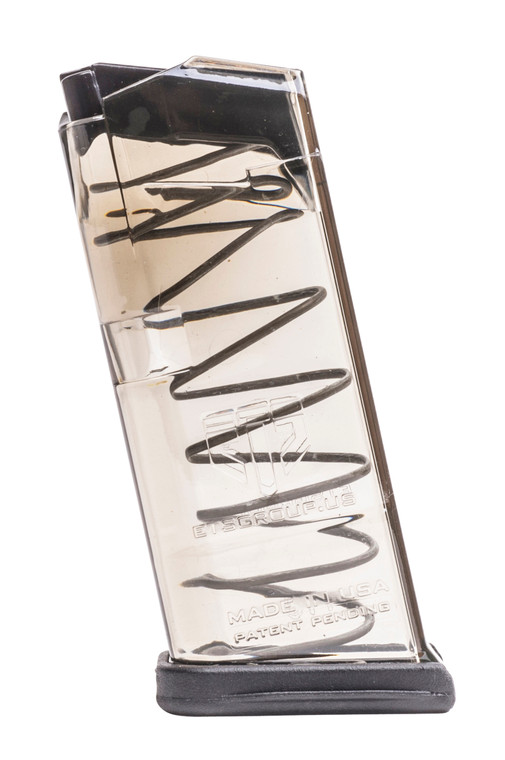 ETS Group GLK27 Pistol Mags  9rd 40 SW Compatible w Glock 27 Clear Polymer - GLK27