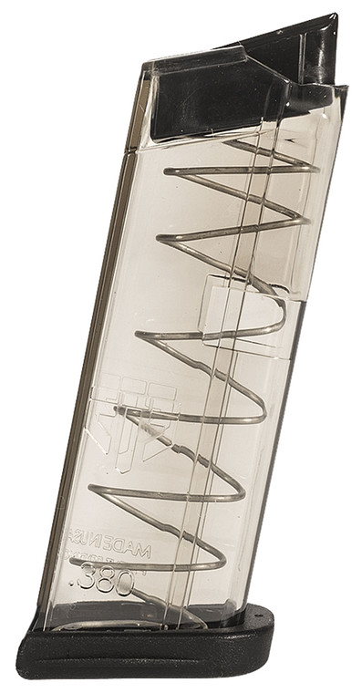 ETS Group GLK42 Pistol Mags  7rd 380 ACP Compatible w Glock 42 Clear Polymer - GLK42