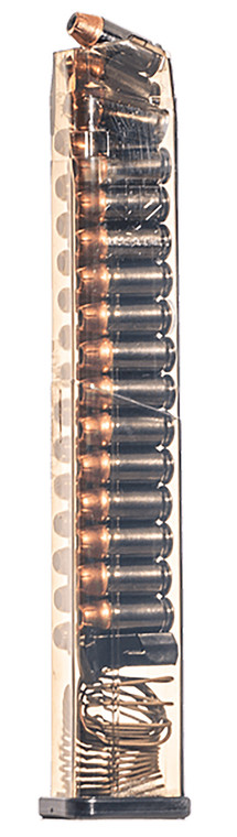 ETS Group SMKGLK2130 Pistol Mags  30rd Extended 45 ACP Compatible wGlock 213041 Smoke Polymer - SMKGLK2130